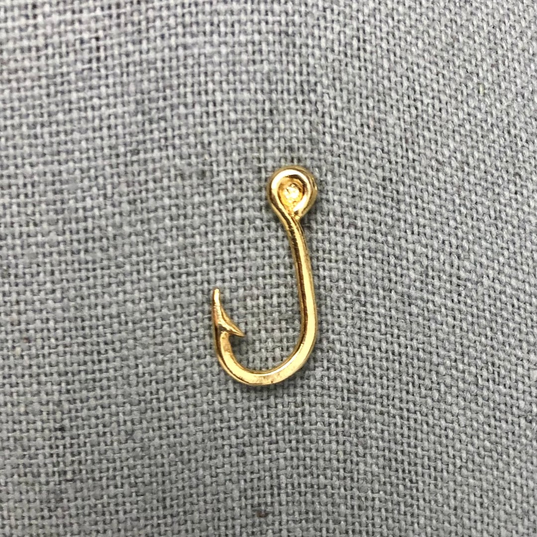 LETICIA　HOOK 01(Gold) St. Croix Hook Ring, 14K Gold, 6mm - Sonya Ltd