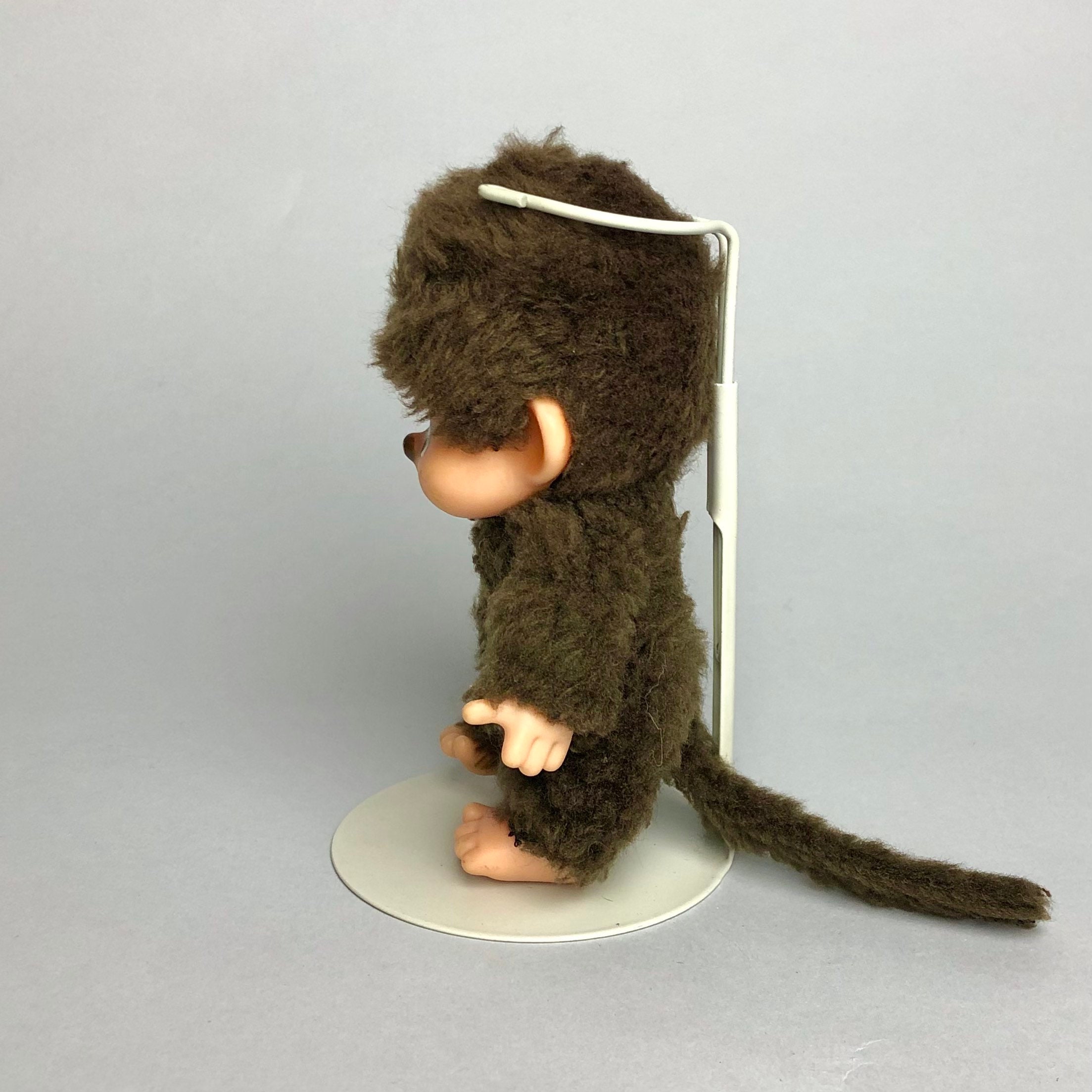ヴィンテージ モンチッチ ミニモンキーぬいぐるみ：1980年代 セキグチ