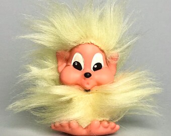 Vintage Monchhichi Bee Plush Toy: 80s Sekiguchi Monkey, Japan