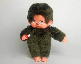 ヴィンテージ モンキー ぬいぐるみ プロミスリング ミカンガ セキグチ