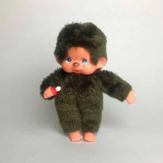 Vintage 70s Monchhichi Monkey Plush Toy: Sekiguchi Collectible - Etsy