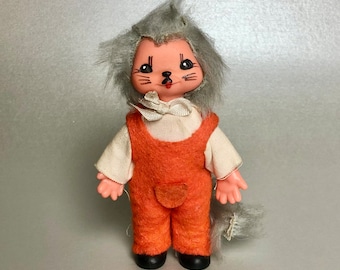 ヴィンテージ 1979年 ニャミー・ワシノ 猫ぬいぐるみ 関口製 指