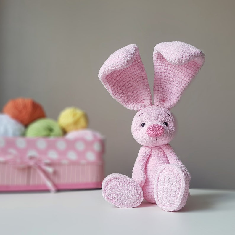 Amigurumi tutorial PDF file Amigurumi Pattern Bunny Crochet Patron Conejo Sonya Espa\u00f1ol