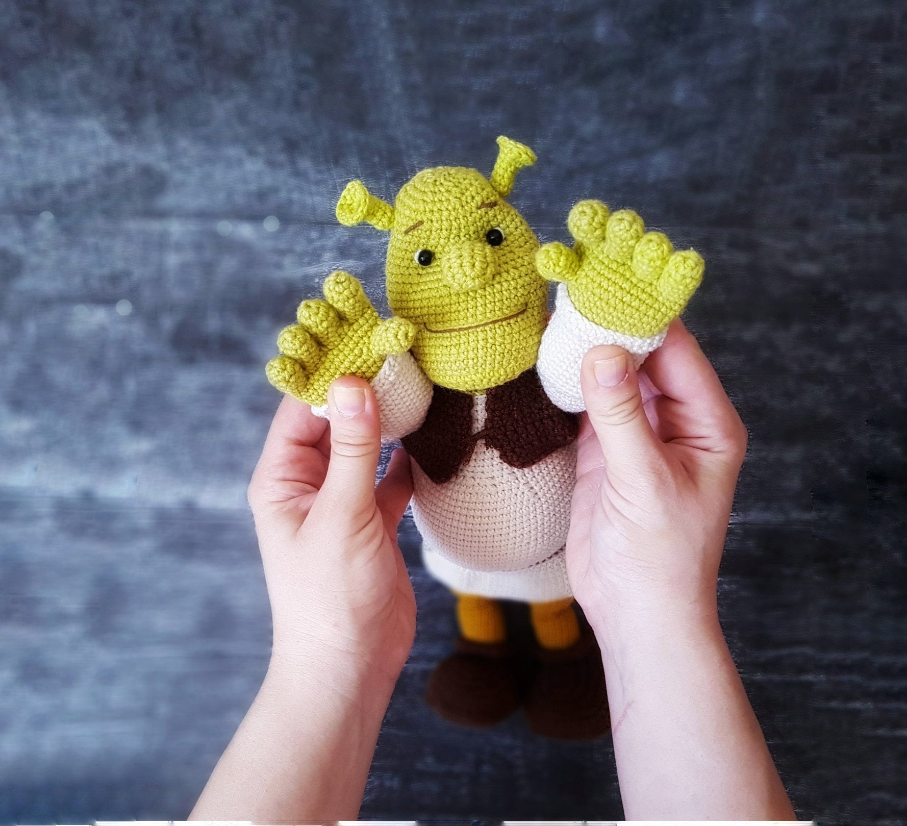 Amigurumi Pattern Shrek Crochet Pattern Toy Crochet Amigurumi Etsy