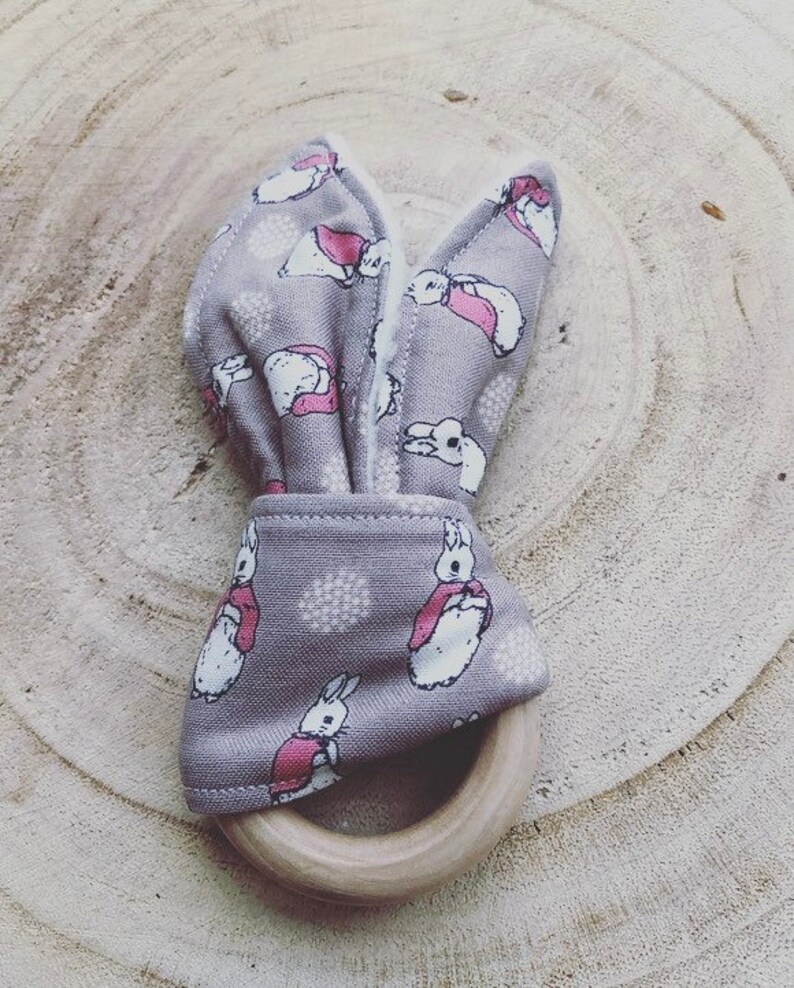 peter rabbit teething ring