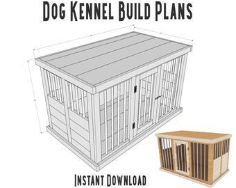 Dog kennel plans  Etsy Layout#74 Dog kennel plans  Etsy
