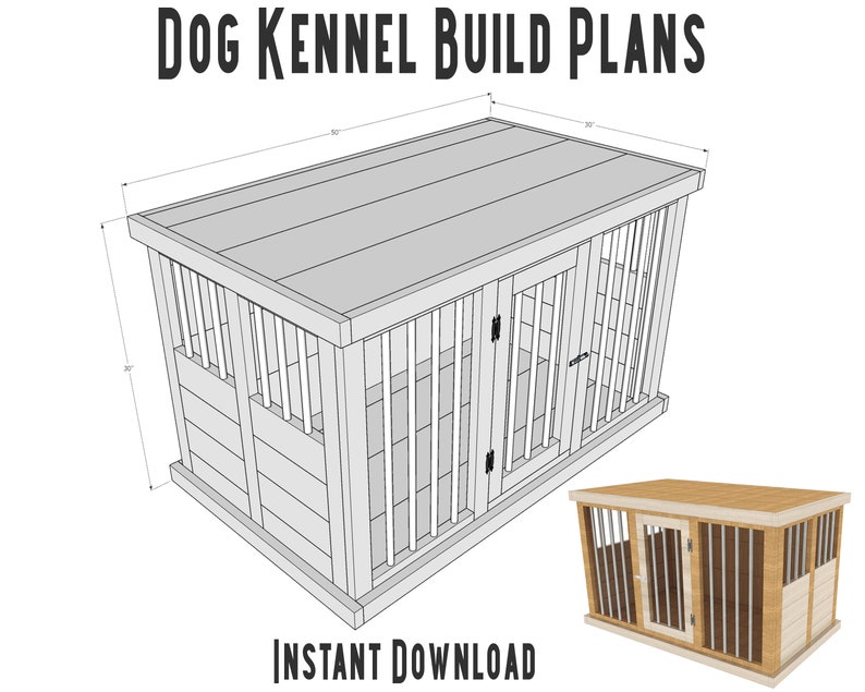 Dog Kennel Plans Pdf at David Ruffin blog