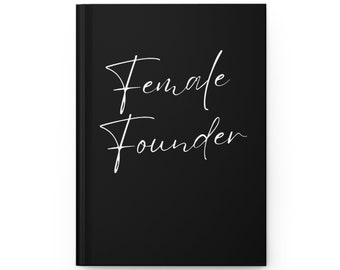 Diario con copertina rigida della fondatrice femminile opaco