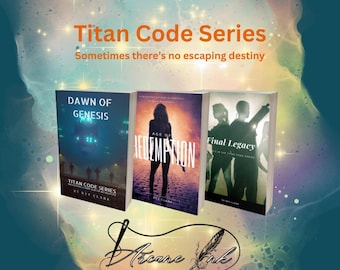 Titan Code Science Fiction Trilogy (author signed copies)