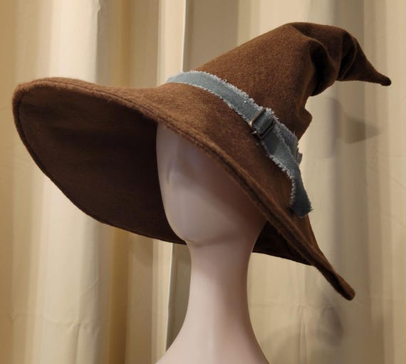 Handcrafted Felt Wizard Hat – Adult Size 24” – Variety of Colors!
