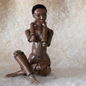 Bintou Porzellan bjd, Artdoll, Porzellanpuppe