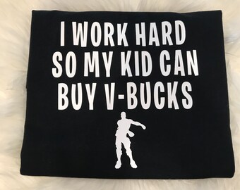 custom gamer shirt - fortnite argentina v bucks method