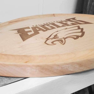 Eagles football serving tray