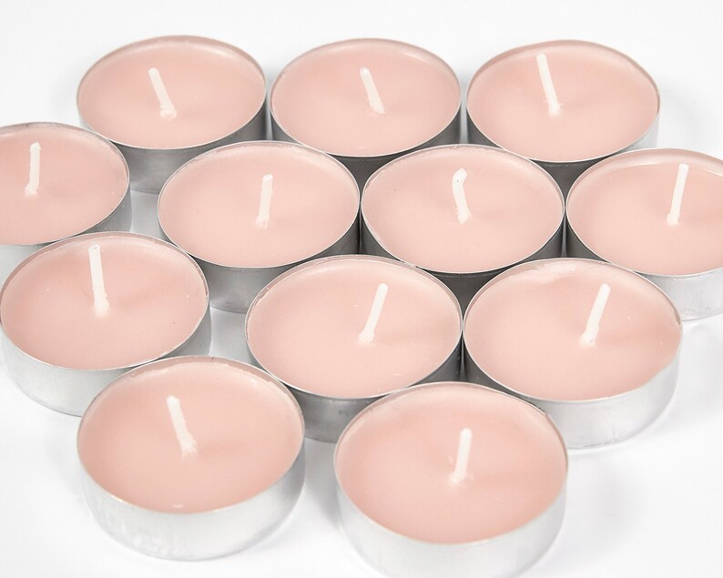 Lavender Scented Tea Lights 6 Pack 12 Pack Lavender Rose Etsy