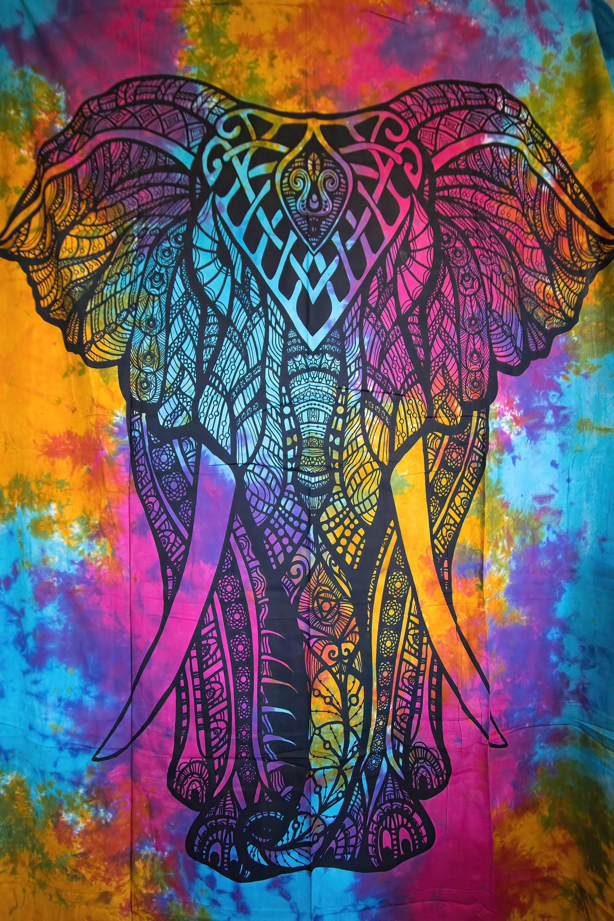 Elephant Wall Hanging Boho Wall Decor Elelphant Hippie Room Decor