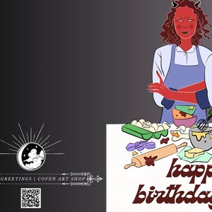 cartão de feliz aniversario | saudações mórbidas | gótico cartão comemorativo | humor escuro cartão comemorativo |