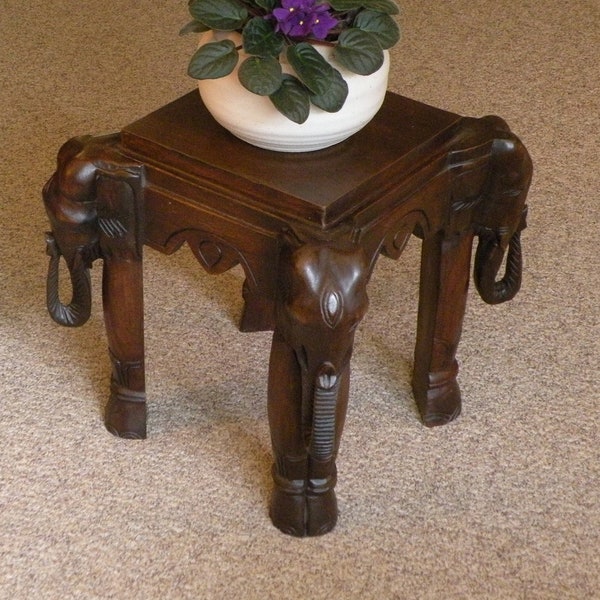 Elephant Side Table Etsy