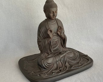 Amida Buddha Statue - Vintage Austin Productions Sculpture - 1995 V&A Edition