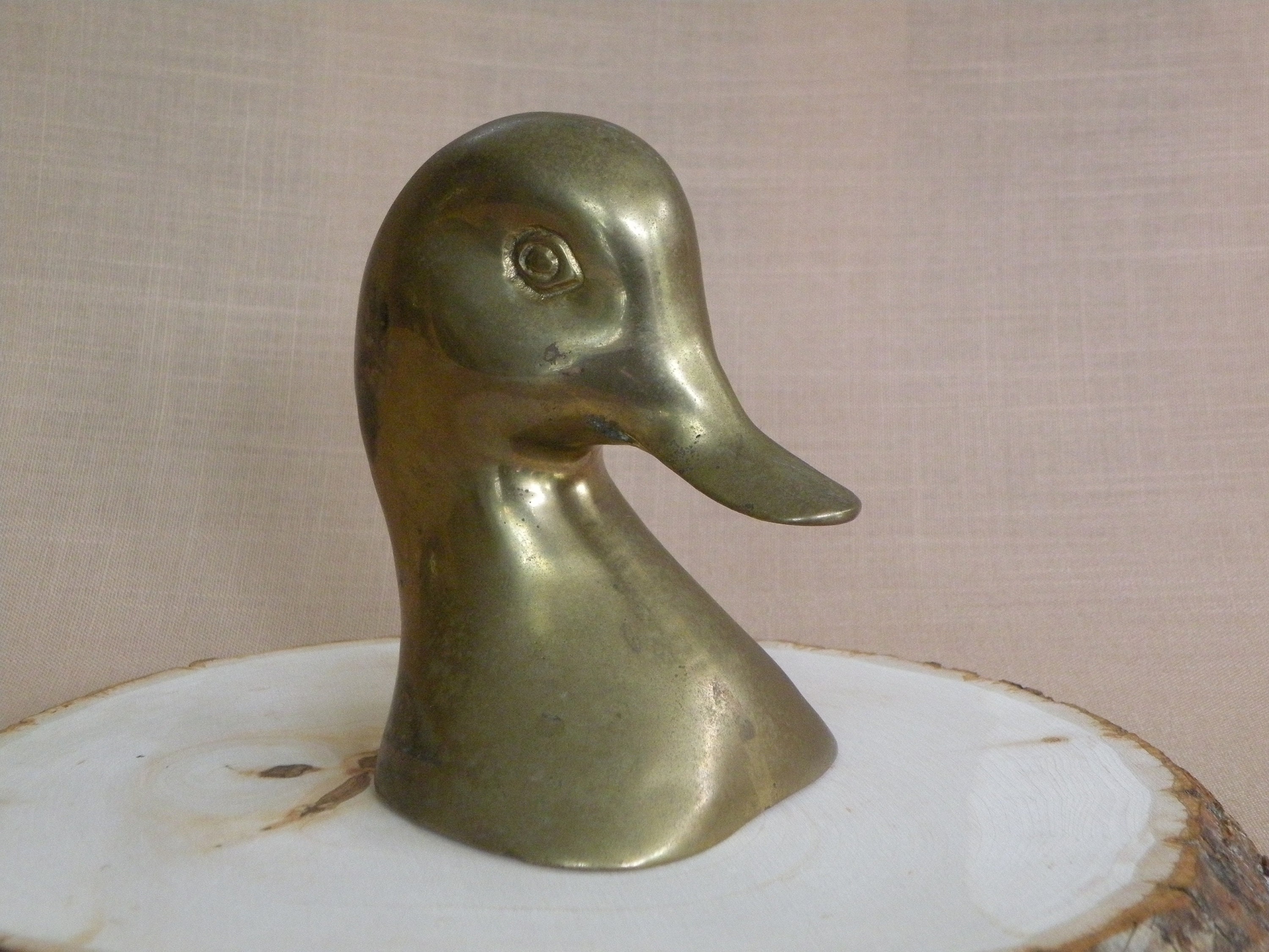 Brass Duck Head 