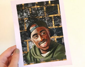 Tupac painting