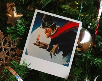 Een kerst Carol Polaroid Print