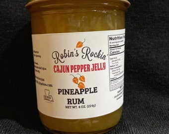 Pineapple Rum Pepper Jelly