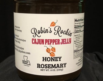 Honey Rosemary Pepper Jelly