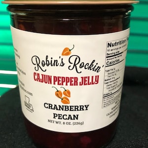Cranberry Pecan Pepper Jelly