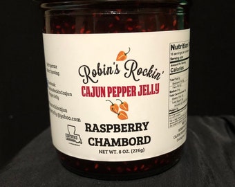 Raspberry Chambord Pepper Jelly