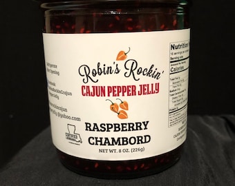 Raspberry Chambord Pepper Jelly