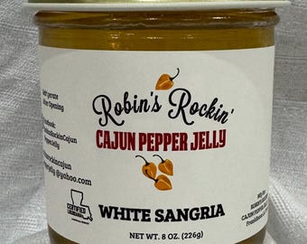 ホワイトサングリア ケイジャンペッパーゼリー