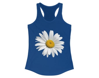 Summer Wildflowers Tank Top, Minimalist Floral TShirt, Boho Tank Top, Flower Graphic T Shirt, Botanical Nature T-Shirt, Friend Gift for Her