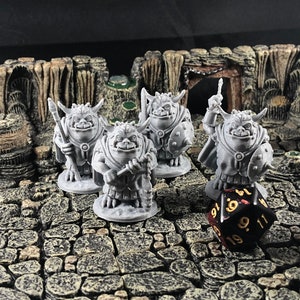 Fat Goblins | Set of 4 - 28mm DnD miniatures