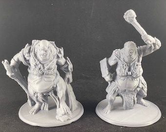 Hill Giants - 28mm scale D&D Miniatures