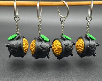 Lucky Pot O'Gold Fidget Clicker – St. Patrick's Day Themed Keychain!