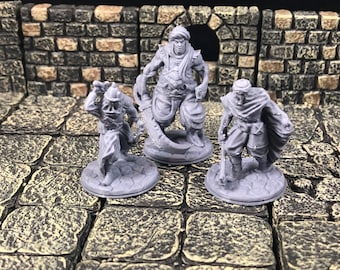 Desert Marauders - 28mm D&D Miniature