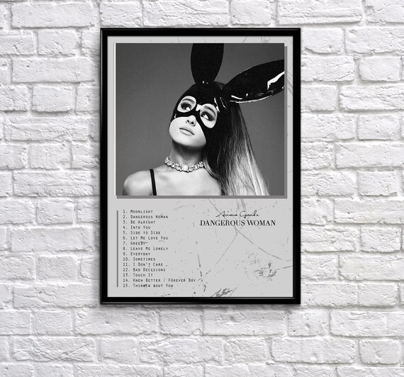 Ariana Grande Dangerous Woman Poster