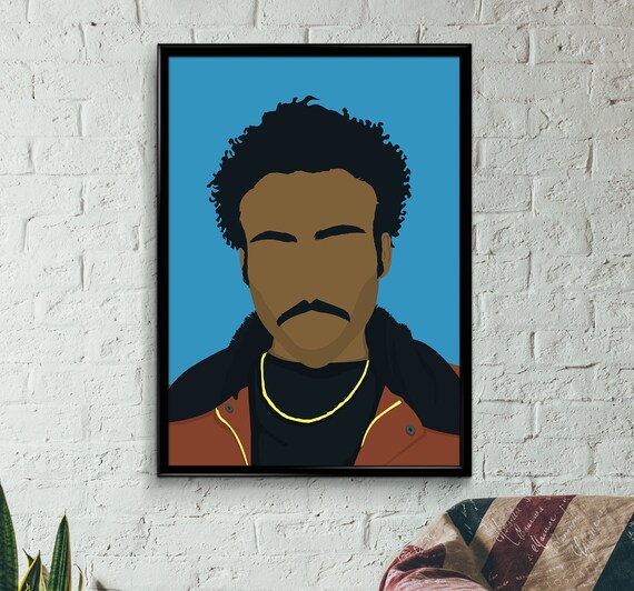 Childish Gambino Poster Rapper Prints Gambino Portrait Etsy