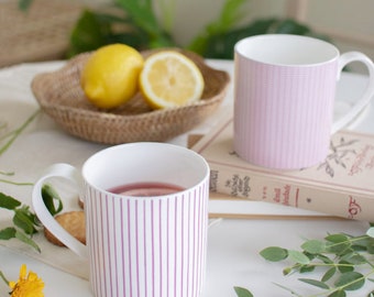 Hankook Chinaware USA: [Cozy Pink Mug 2-piece]