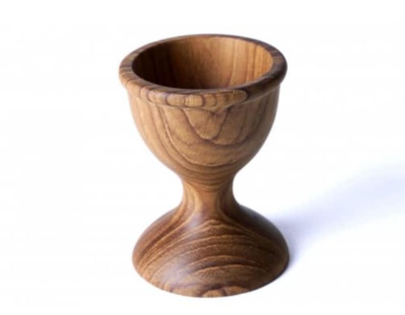 Chabatree EGG CUP Plantation Teak wood image 1