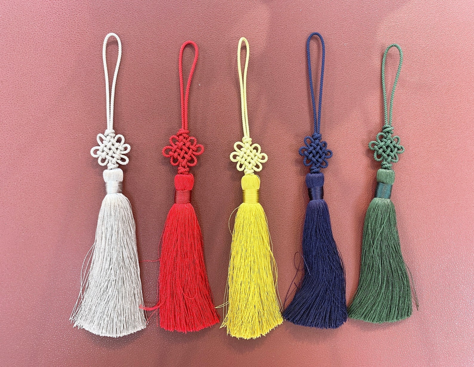 Korean Traditional Tassel 2 piece set Norigae Accessory for Etsy