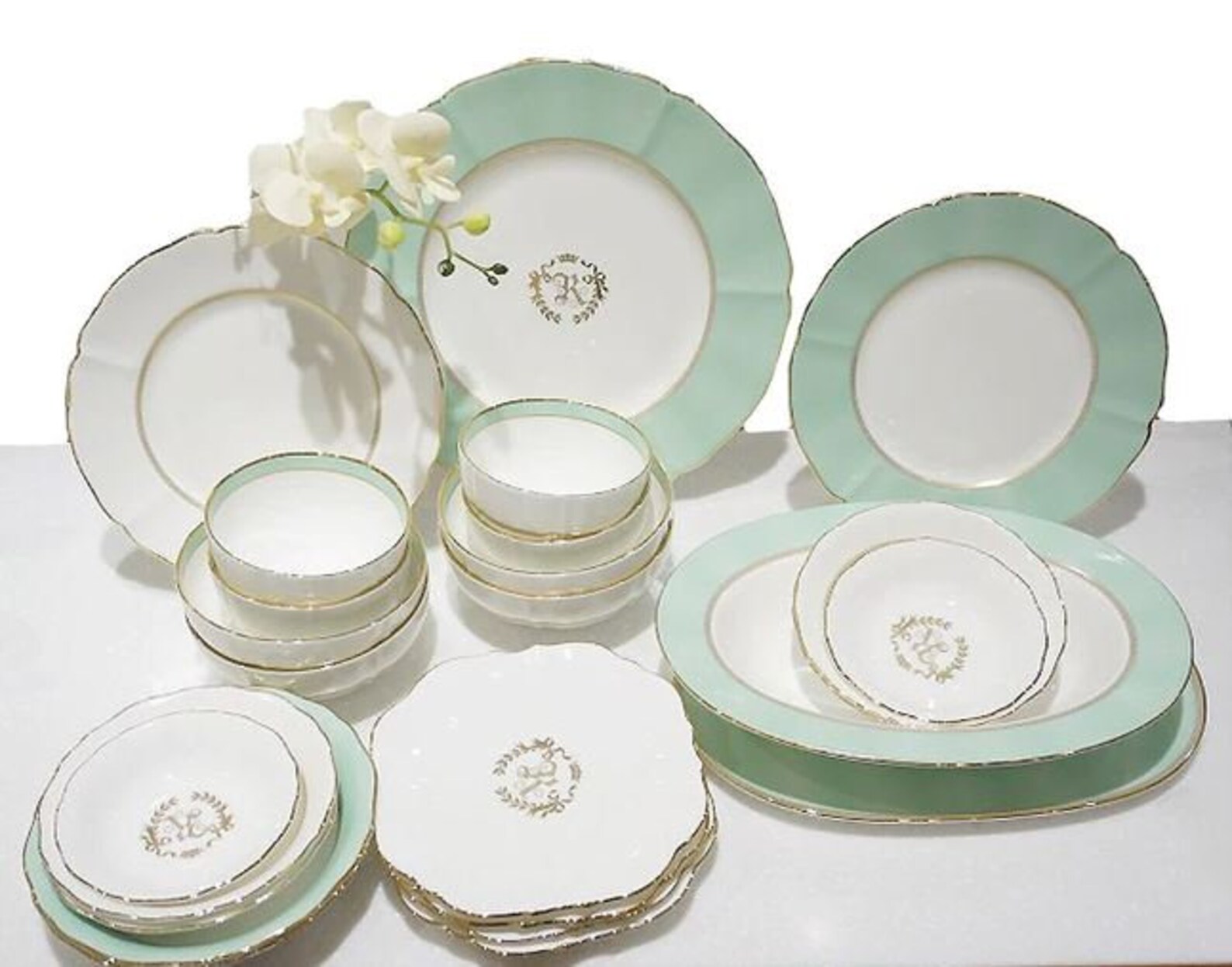 Hankook Chinaware USA the Royal Dinnerware Set 25pieces Etsy