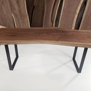 Live Edge Black Walnut Coffee Table