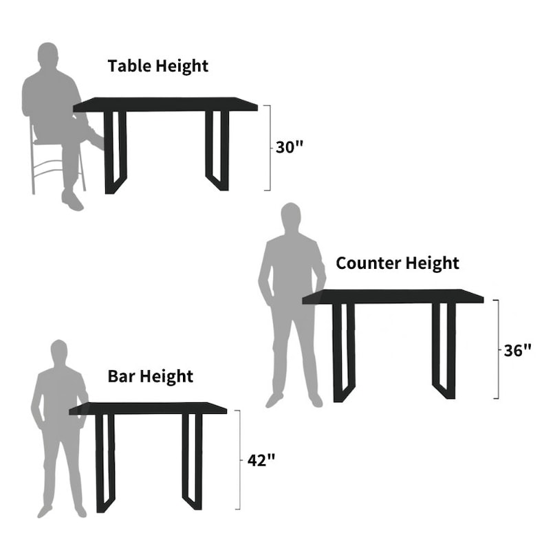 Handmade Live Edge Sofa Table Walnut with Metal Legs, Rustic Industrial Entryway Console, Home Bar Table image 7