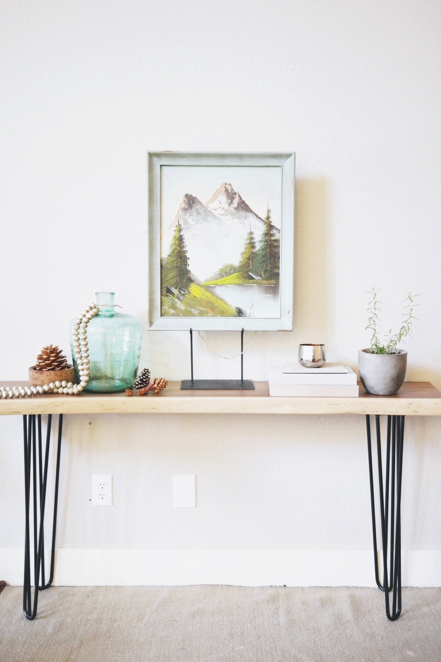 Live Edge Walnut TV Stand Any Size Handmade Black Walnut Etsy