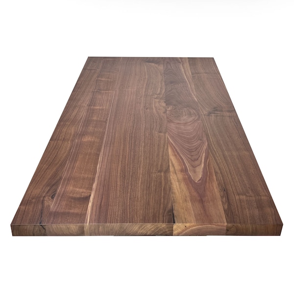 Walnut Table Top - Walnut Restaurant Table Tops Wooden Desk Top Natural Solid Wood Handmade Rustic Commercial Solid Walnut Table Tops