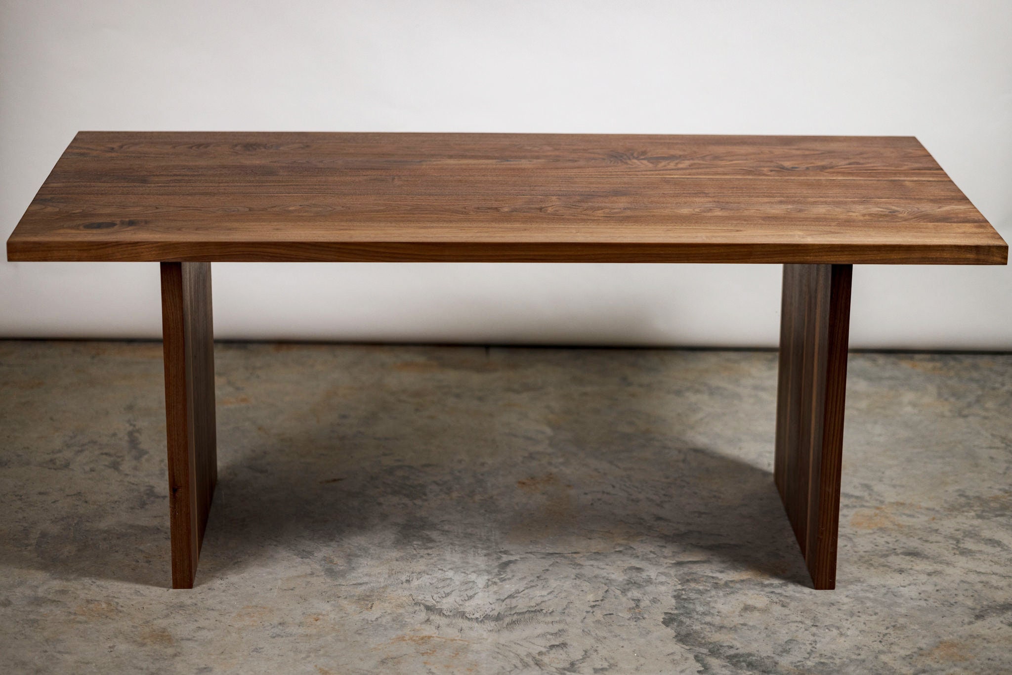 Custom Solid Black Walnut Dining Table - Large Dining Table Family ...
