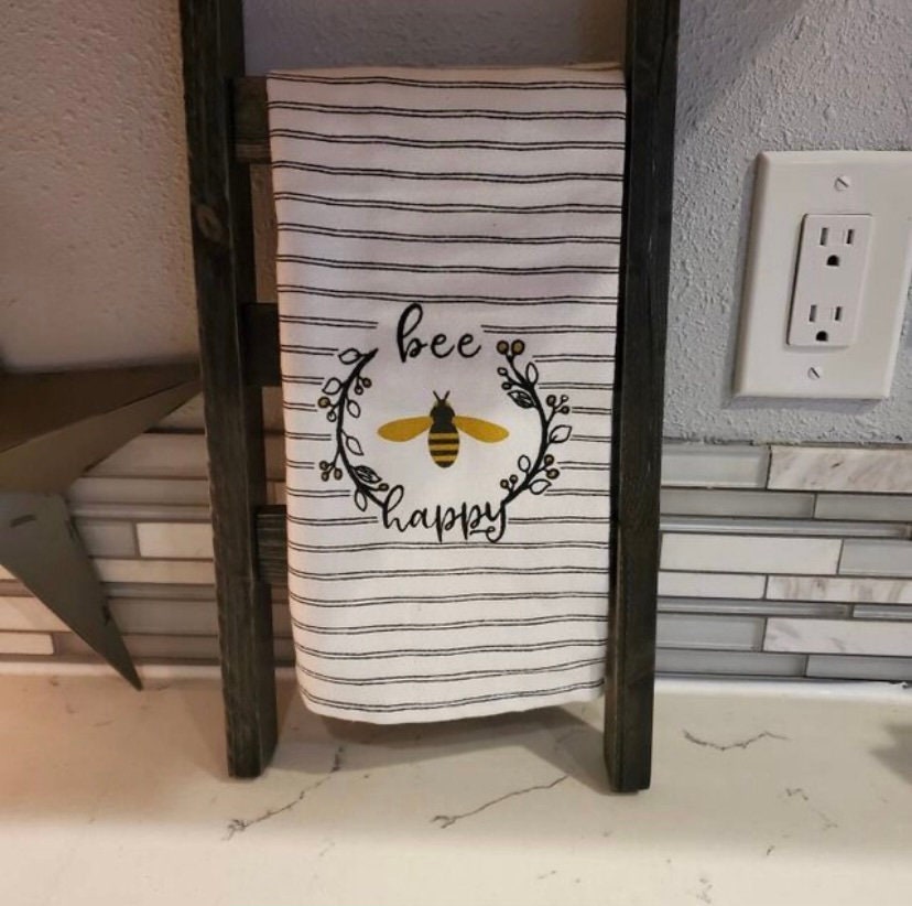 Kitchen Towel Ladder Etsy