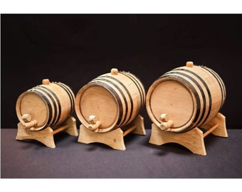 American Oak Aging Barrel for Rum, Tequila, Mezcal, Vinnegar, Hot Sauce, and more!