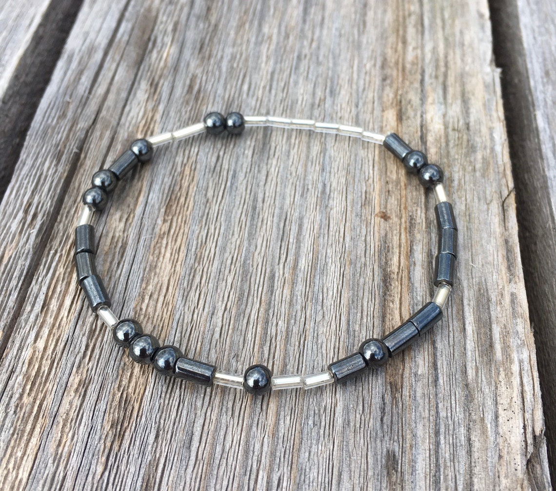 Morse Code I Love You Bracelet